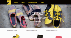 Desktop Screenshot of leguano.fi