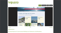 Desktop Screenshot of leguano.de